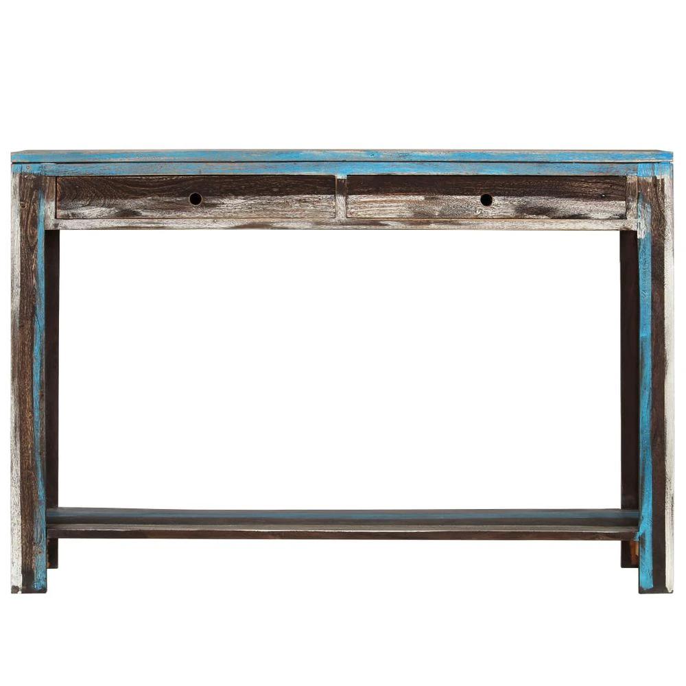 Console Table vidaXL Solid Wood Vintage 118x30x80 cm by vidaXL