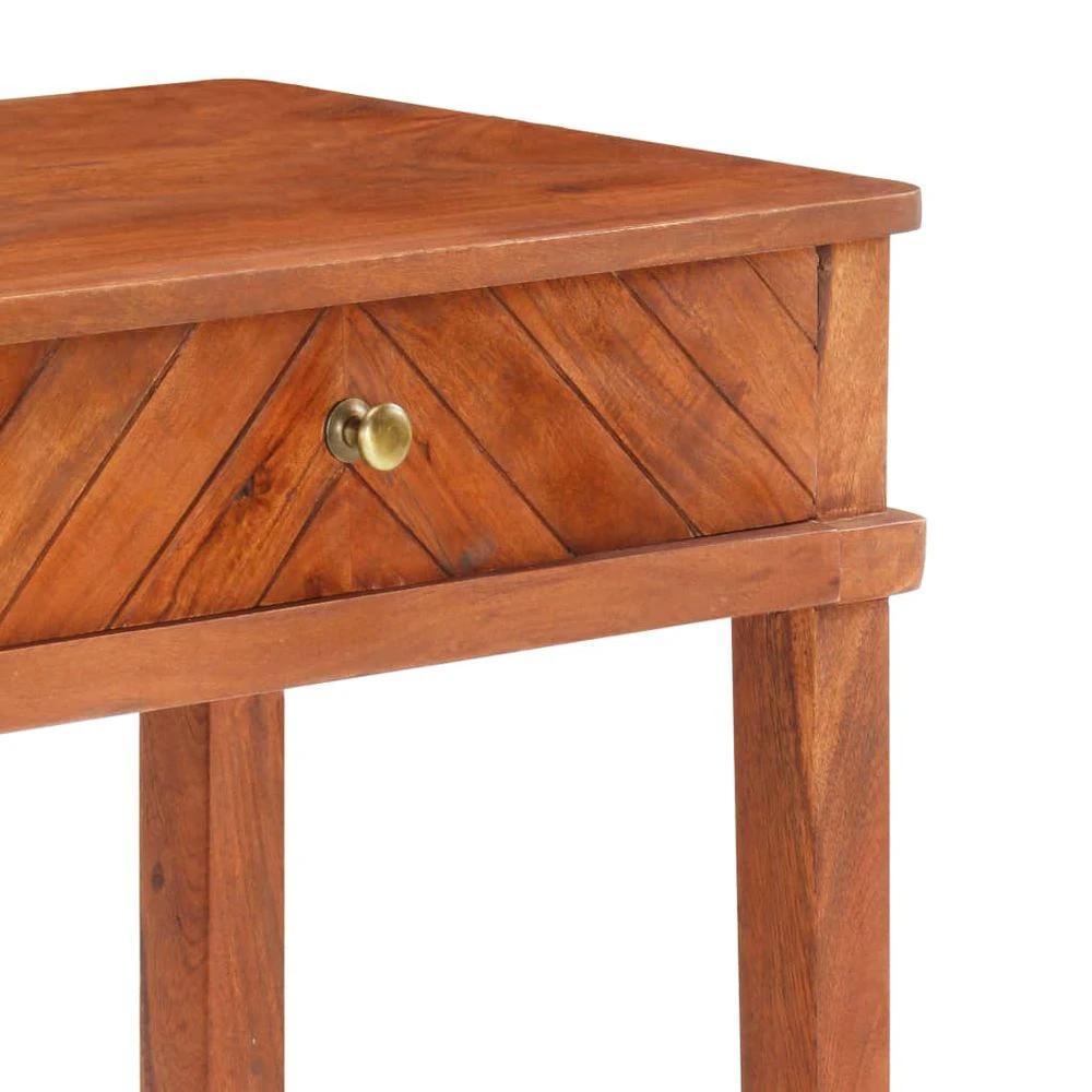 Console Cabinet 110x40x76 cm vidaXL Solid Acacia Wood by vidaXL