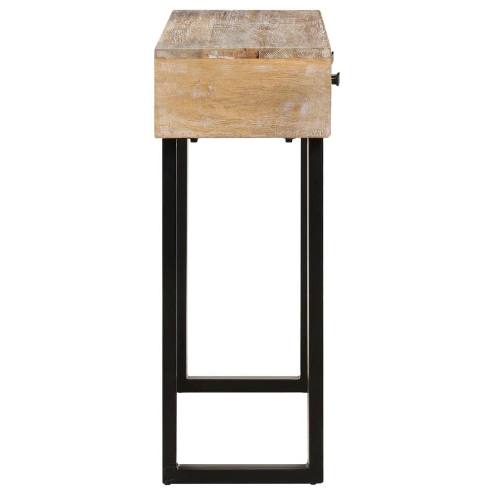 vidaXL Console Table 100x30x75 cm vidaXL Solid Mango Wood - Uncategorized Console Table