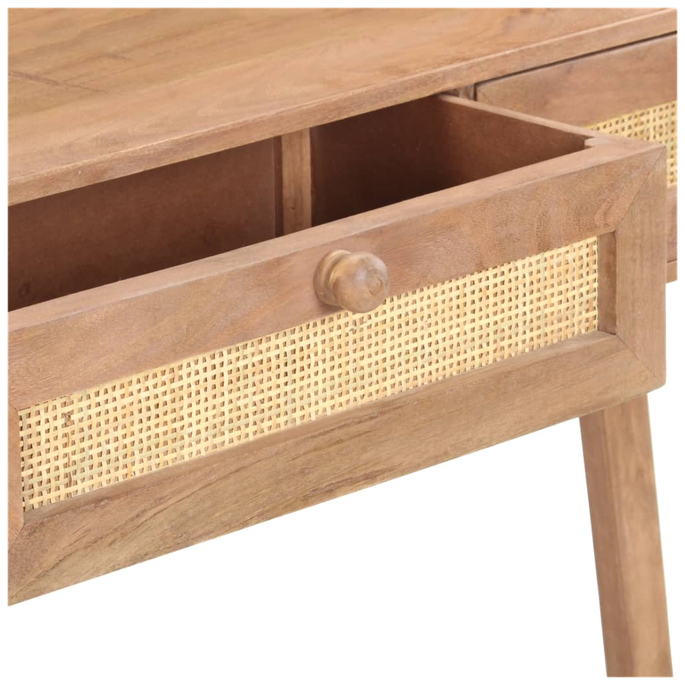 Console Table 100x35x76 cm vidaXL Solid Mango Wood by vidaXL