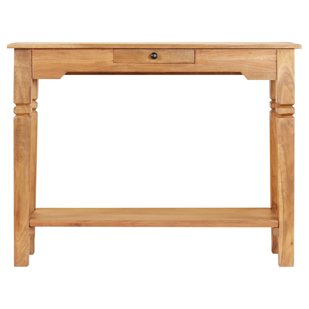 vidaXL Console Table 100x40x76 cm vidaXL Solid Acacia Wood - Uncategorized Console Table