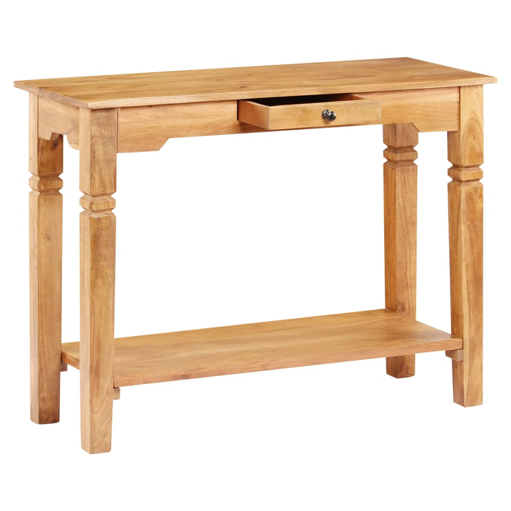vidaXL Console Table 100x40x76 cm vidaXL Solid Acacia Wood - Uncategorized Console Table