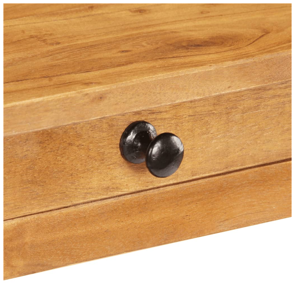 vidaXL Console Table 100x40x76 cm vidaXL Solid Acacia Wood - Uncategorized Console Table