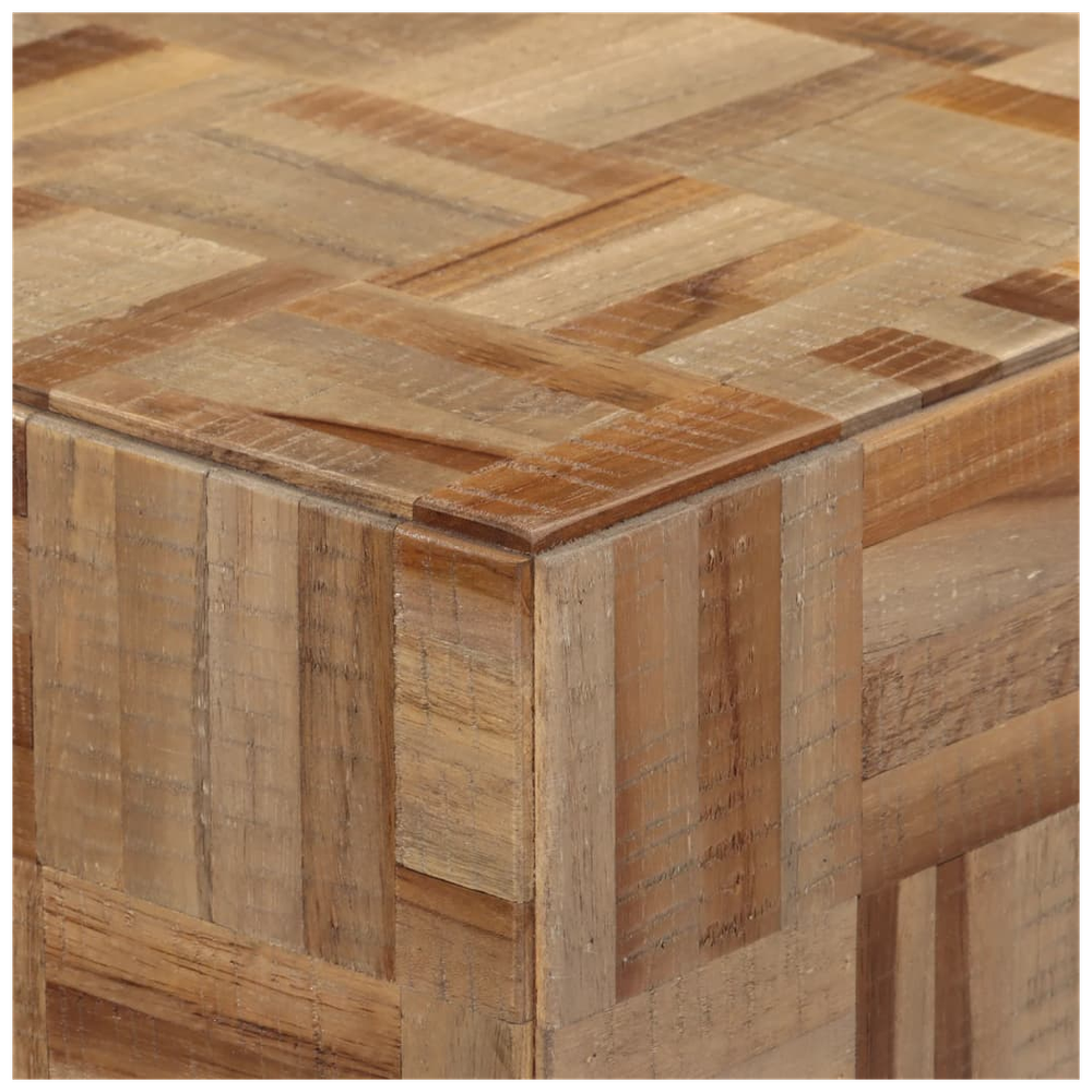 vidaXL Console Table 110x34x80 cm vidaXL Solid Reclaimed Teak - Uncategorized Console Table