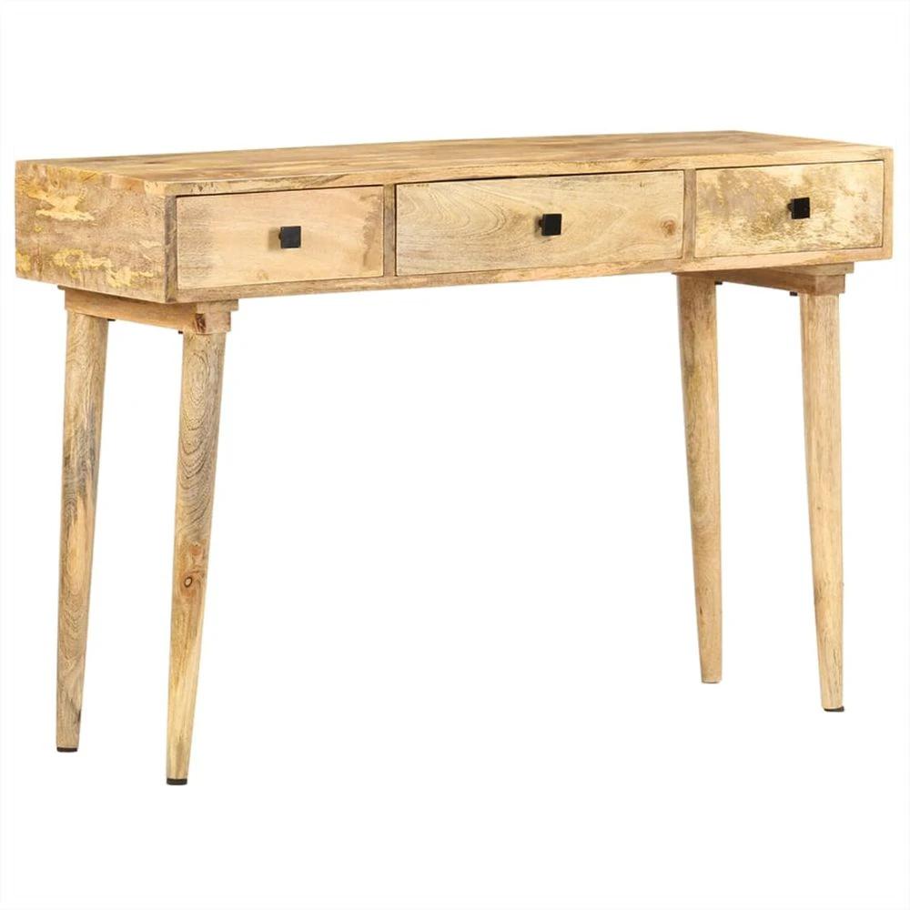Console Table 115x35x76 cm vidaXL Solid Mango Wood by vidaXL