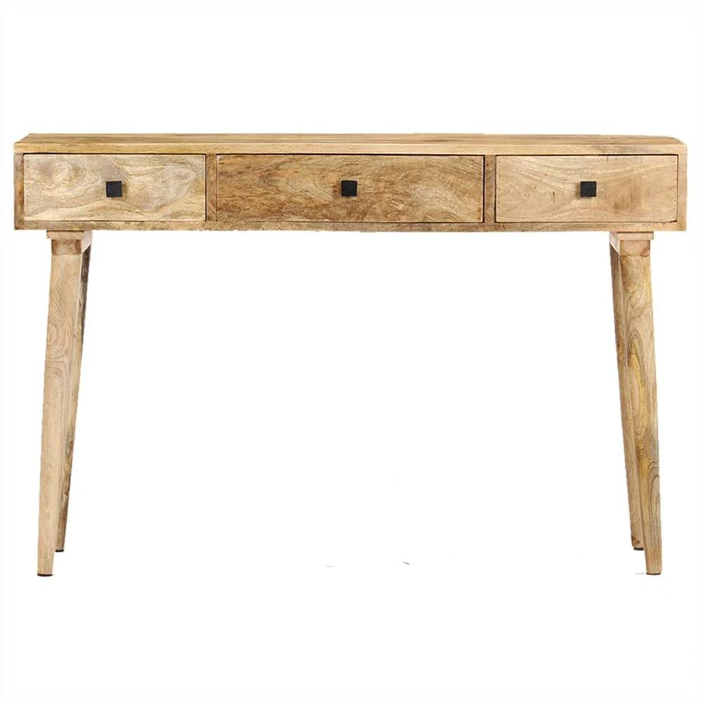 Console Table 115x35x76 cm vidaXL Solid Mango Wood by vidaXL