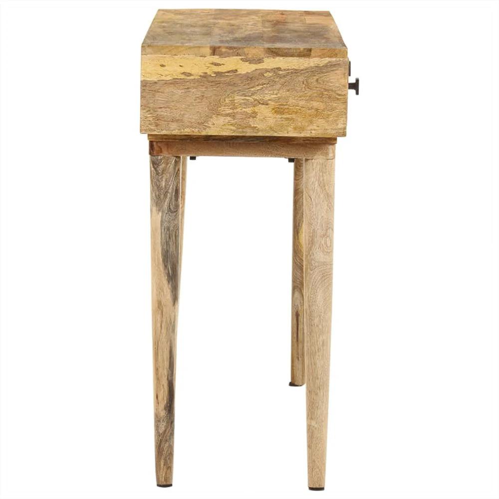 Console Table 115x35x76 cm vidaXL Solid Mango Wood by vidaXL