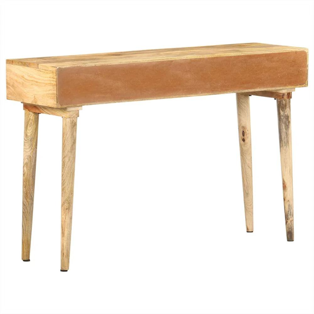 Console Table 115x35x76 cm vidaXL Solid Mango Wood by vidaXL