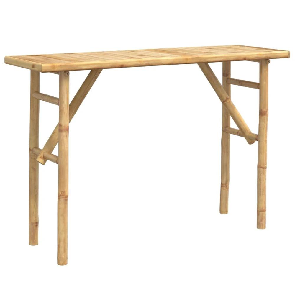 Console Table 115x39x75 cm vidaXL Bamboo by vidaXL