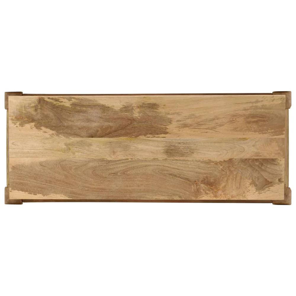 Console Table 118x38x76 cm vidaXL Solid Mango Wood by vidaXL
