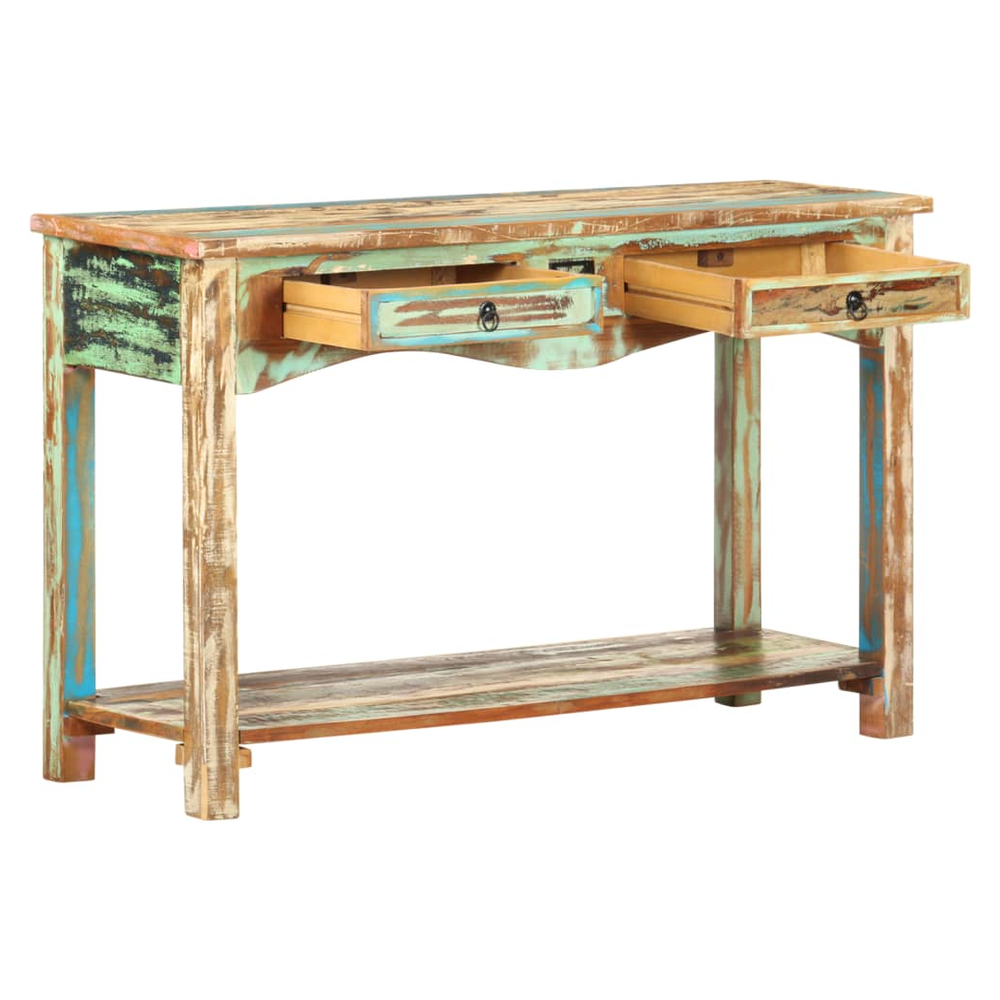 Console Table 120x40x75 cm vidaXL Solid Reclaimed Wood by vidaXL