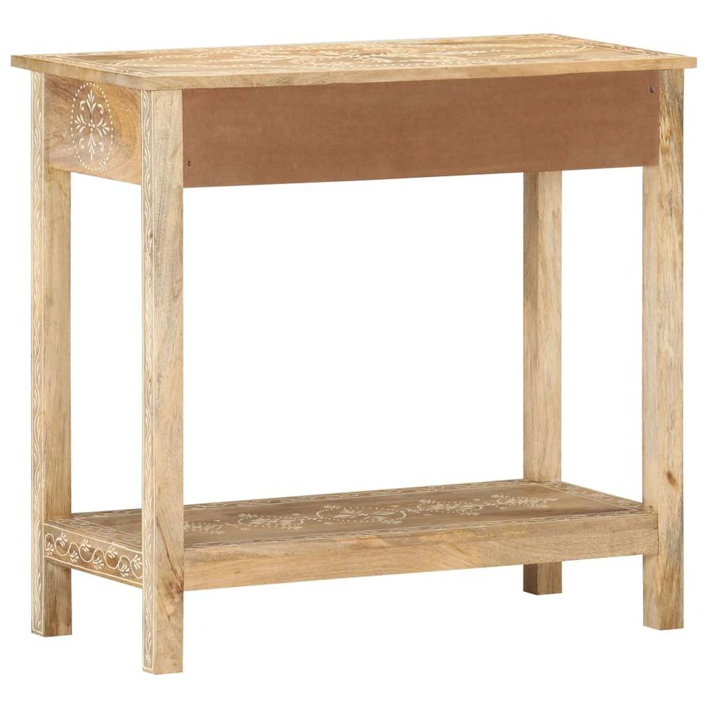 vidaXL Console Table 80x35x74 cm vidaXL Solid Mango Wood - Uncategorized Console Table