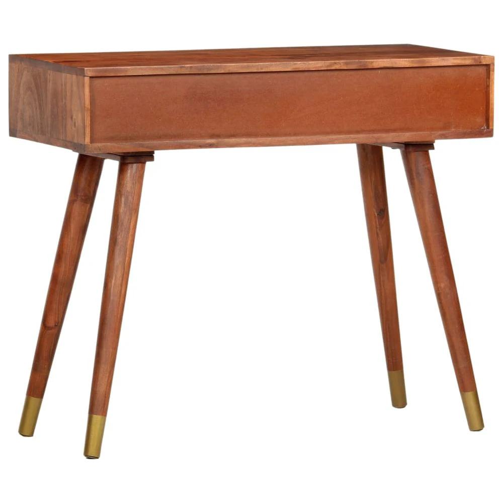 Console Table 90x35x76 cm vidaXL Solid Acacia Wood by vidaXL