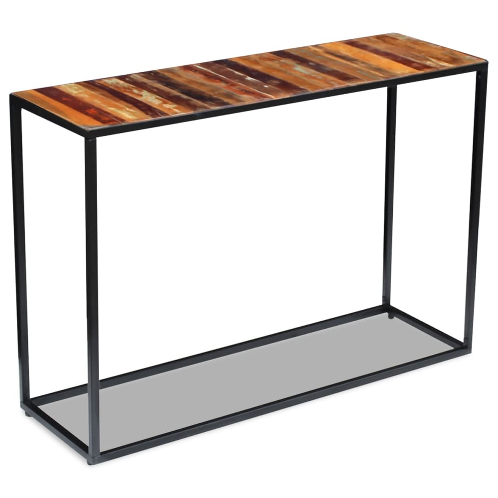 vidaXL Console Table vidaXL Solid Reclaimed Wood 110x35x76 cm - Uncategorized Console Table