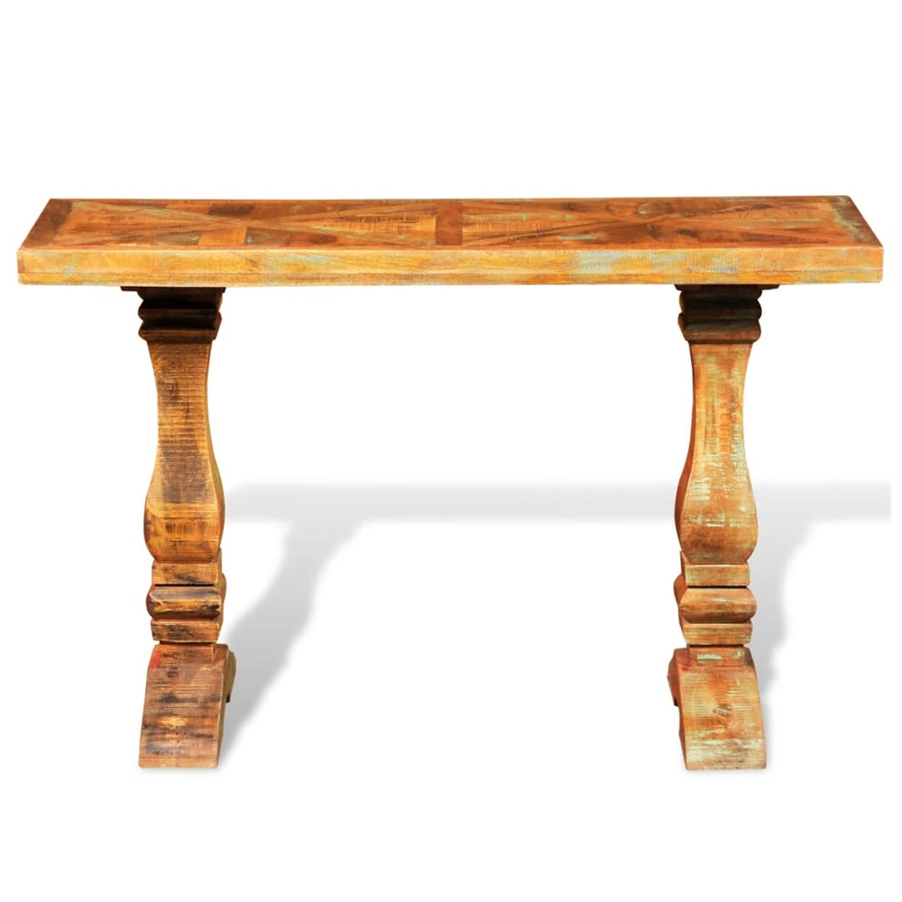 vidaXL Console Table vidaXL Solid Reclaimed Wood - Uncategorized Console Table