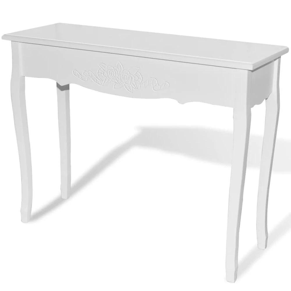 Dressing Console Table vidaXL White by vidaXL
