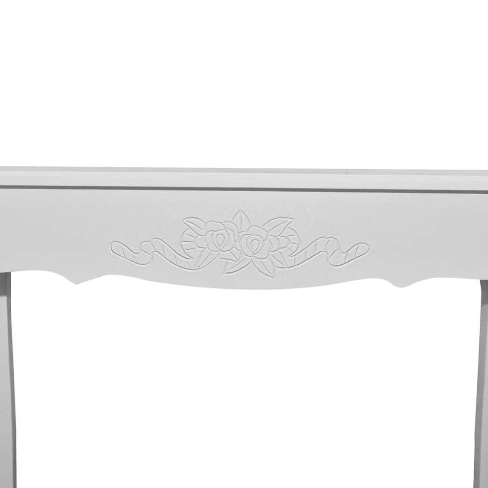 Dressing Console Table vidaXL White by vidaXL