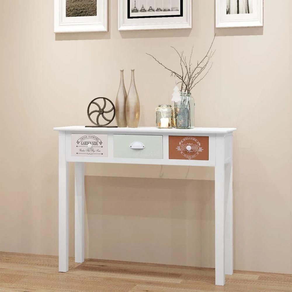 French Console Table vidaXL Wood by vidaXL