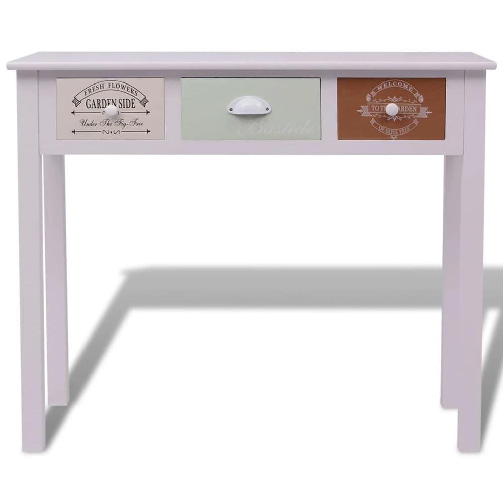 French Console Table vidaXL Wood by vidaXL