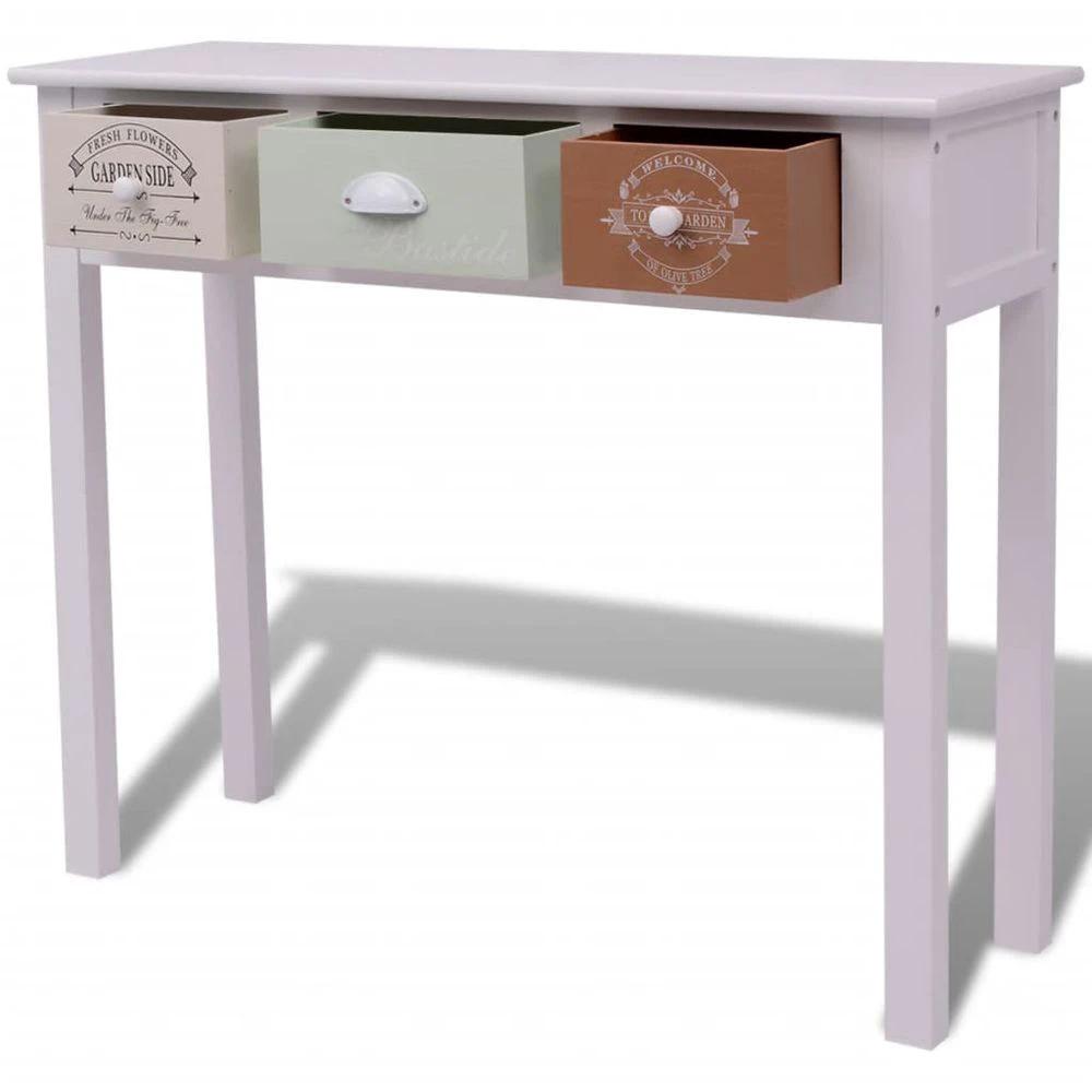 French Console Table vidaXL Wood by vidaXL
