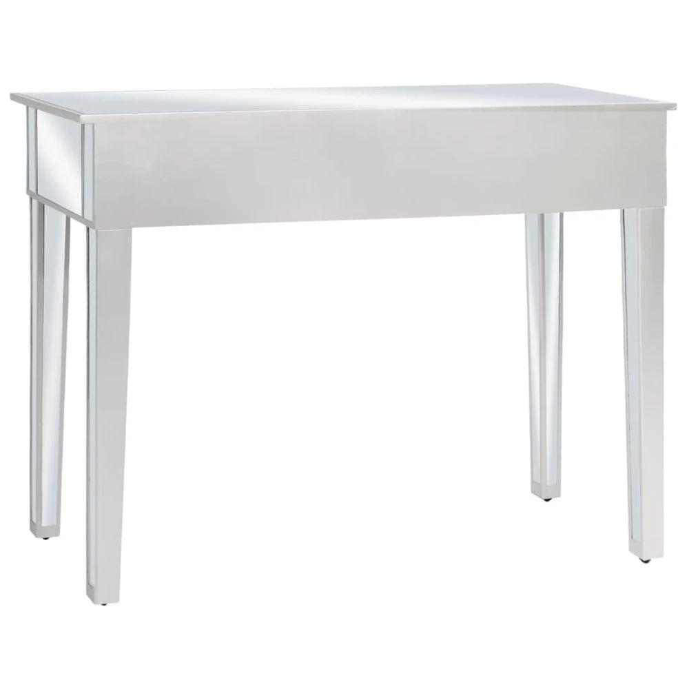 Mirrored Console Table vidaXL MDF and Glass 106.5x38x76.5 cm by vidaXL