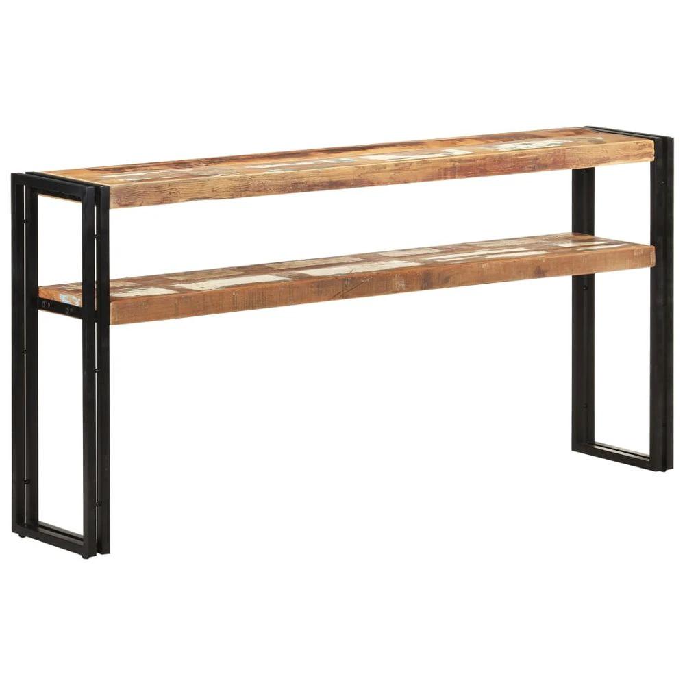 Console Table 90x30x75 cm vidaXL Rough Mango Wood by vidaXL