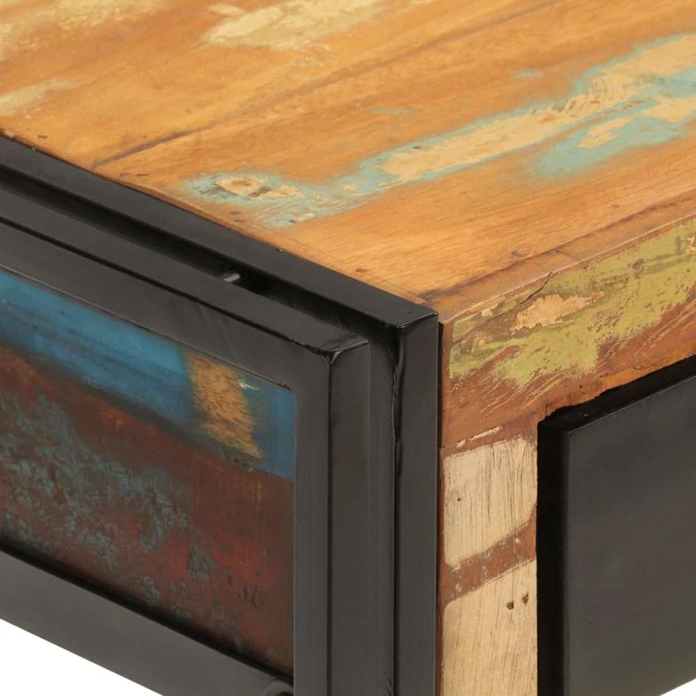 Console Table 110x30x76 cm vidaXL Solid Wood Reclaimed by vidaXL