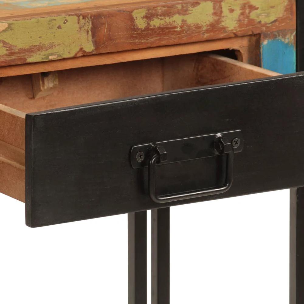 Console Table 110x30x76 cm vidaXL Solid Wood Reclaimed by vidaXL