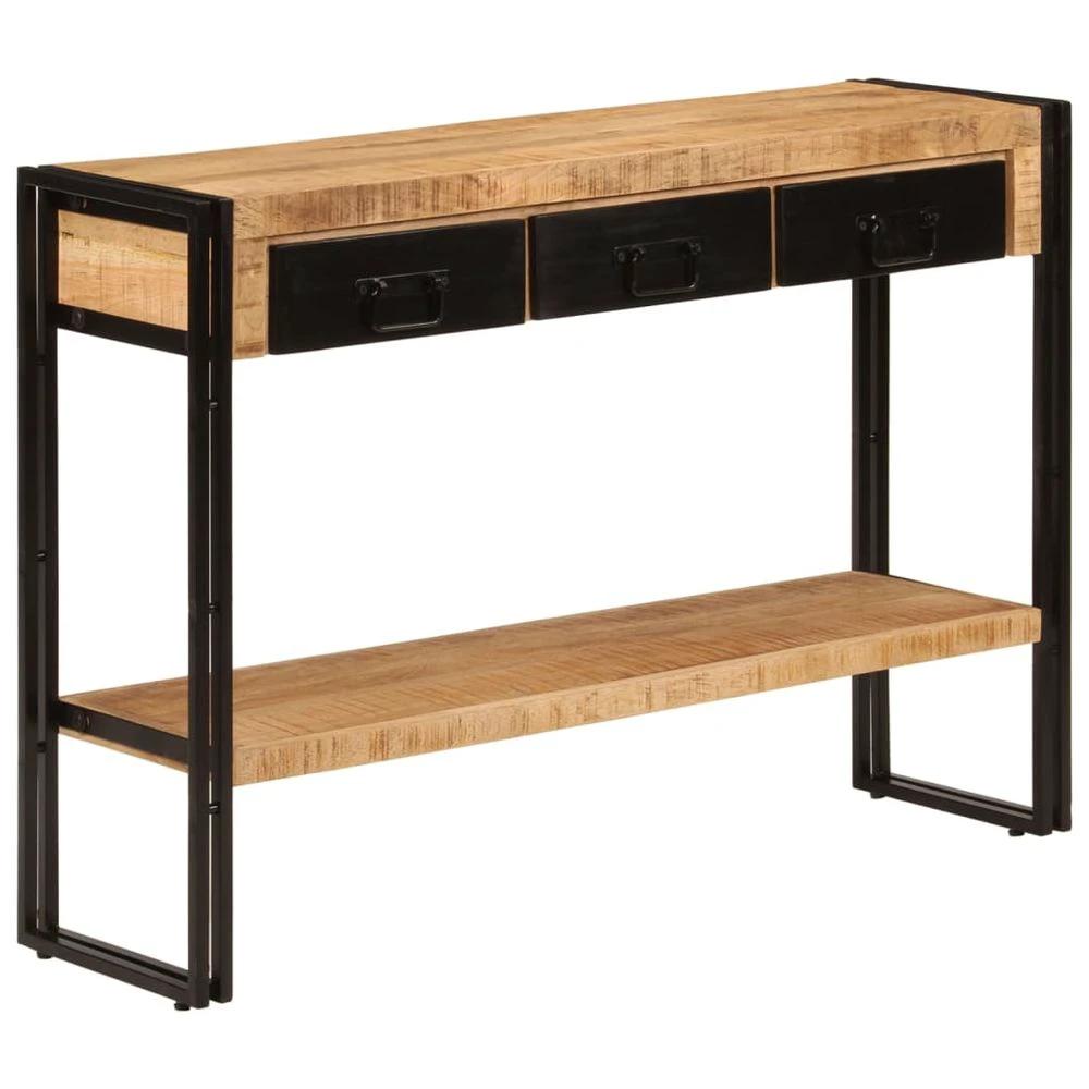 Console Table 110x30x76 cm vidaXL Solid Wood Reclaimed by vidaXL