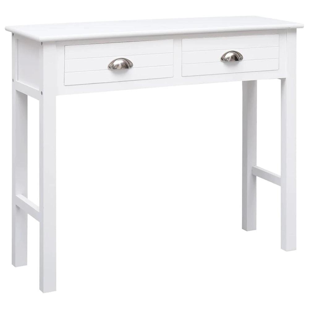Console Table Grey 90x30x77 cm vidaXL Wood by vidaXL
