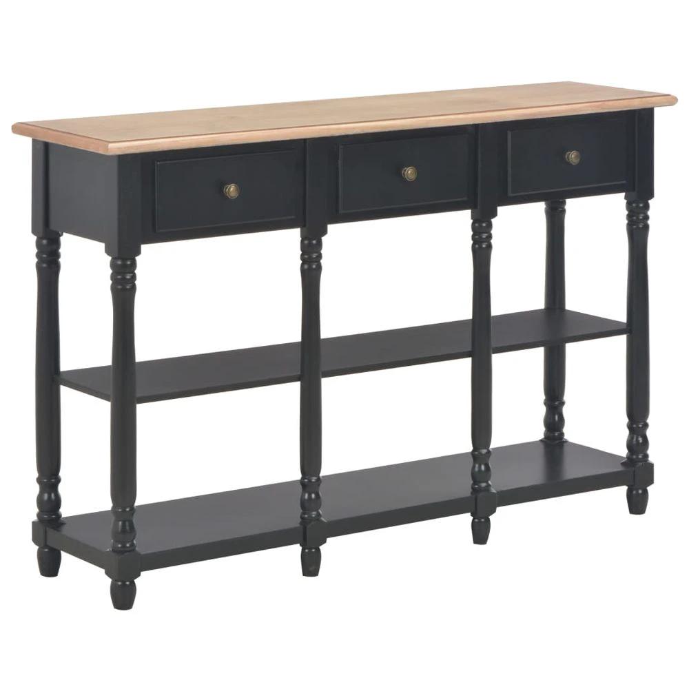 Console Table vidaXL White 120x30x76 cm MDF by vidaXL