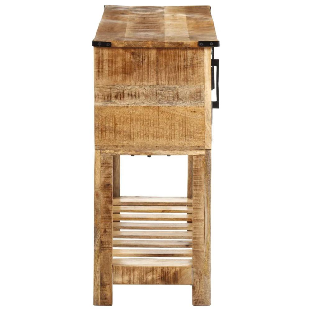 Console Table 100x35x75 cm vidaXL Solid Wood Mango by vidaXL