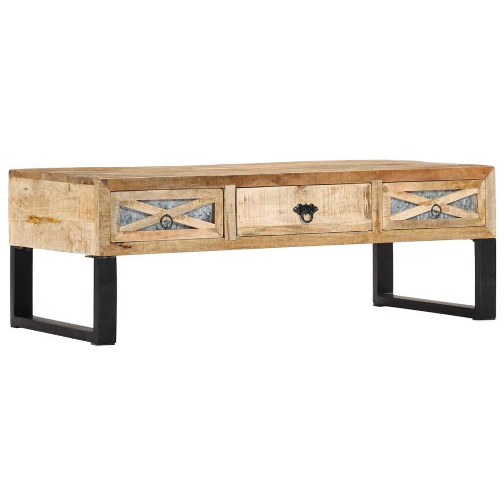 vidaXL Coffee Table 110x50x38 cm vidaXL Solid Mango Wood -