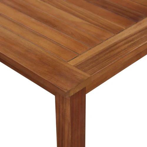 vidaXL Garden Table 150x90x74 cm Solid Acacia Wood -