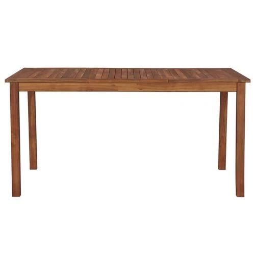 vidaXL Garden Table 150x90x74 cm Solid Acacia Wood -