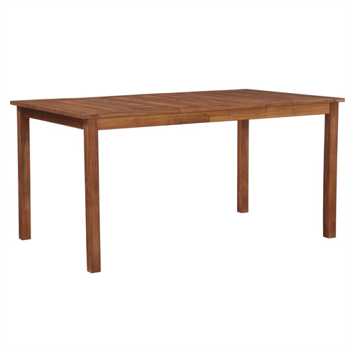 vidaXL Garden Table 150x90x74 cm Solid Acacia Wood -
