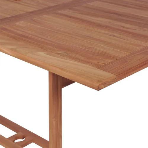 Garden Table 180x90x75 cm Solid Teak Wood by vidaXL
