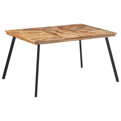 vidaXL Dining Table 148x97x76 cm Solid Wood Teak by vidaXL