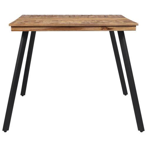 vidaXL Dining Table 169x98.5x76 cm Solid Wood Teak -
