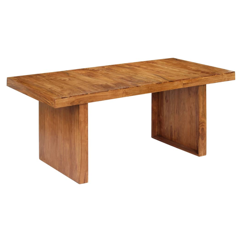 vidaXL Dining Table 180x90x75 cm Solid Acacia Wood by vidaXL