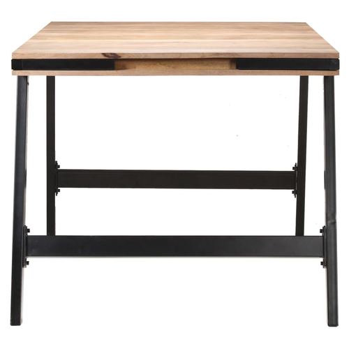 vidaXL Dining Table 180x90x76 cm Solid Mango Wood by vidaXL