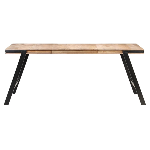 vidaXL vidaXL Dining Table 180x90x76 cm Solid Mango Wood -