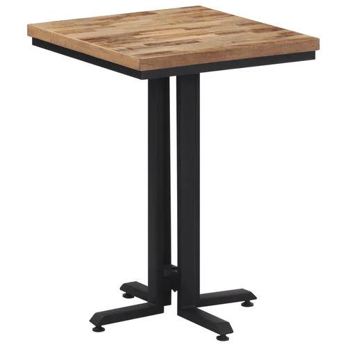 vidaXL Dining Table 55x55x76 cm Solid Reclaimed Teak -