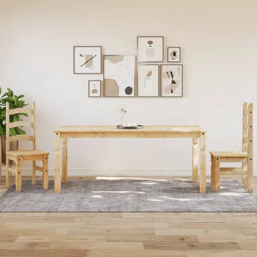 vidaXL Dining Table Corona 180x90x75 cm Solid Wood Pine by vidaXL