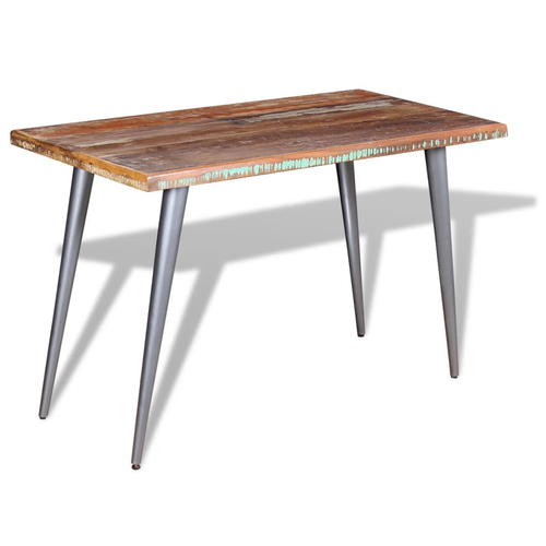 vidaXL vidaXL Dining Table Solid Reclaimed Wood 120x60x76 cm -