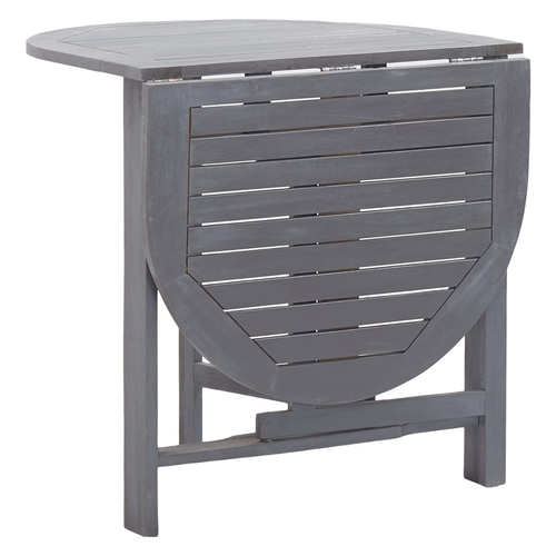 vidaXL vidaXL Garden Table Grey 120x70x74 cm Solid Acacia Wood -