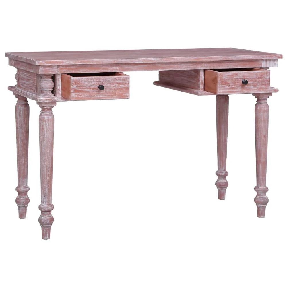 Desk 120x50x78 cm vidaXL Solid Mahogany Wood by vidaXL