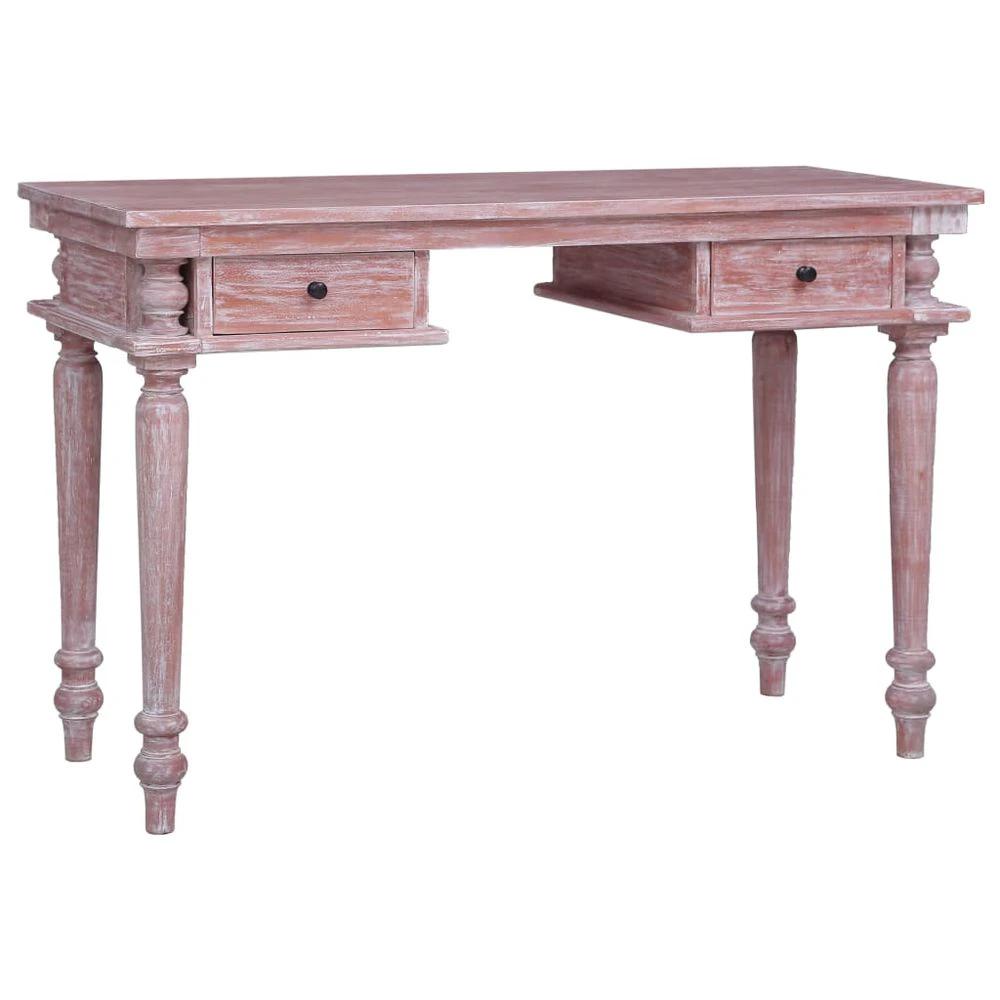 Desk 120x50x78 cm vidaXL Solid Mahogany Wood by vidaXL