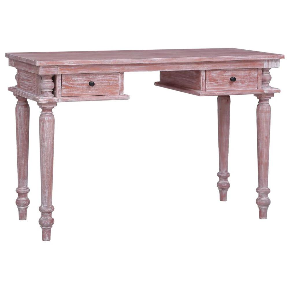Desk 120x50x78 cm vidaXL Solid Mahogany Wood by vidaXL