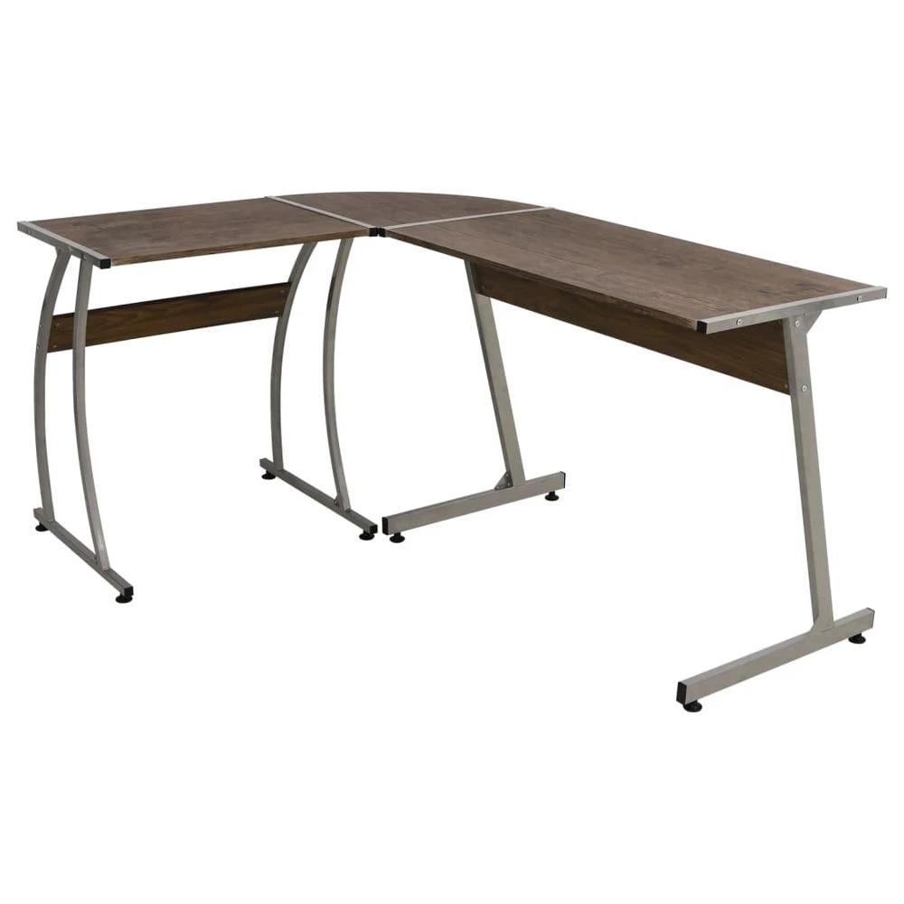 vidaXL Corner Desk L-Shaped Black vidaXL - Desks Desk